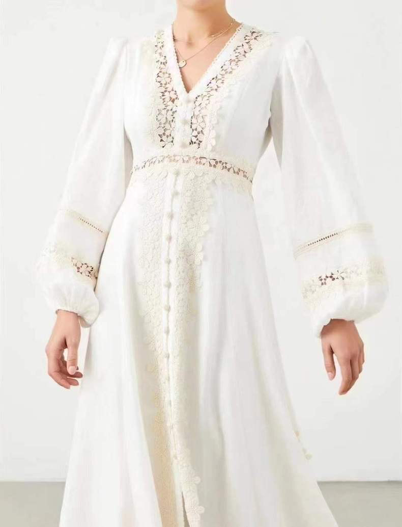 长裙设计师女士连衣裙旗袍黑色秋季气质法式女装礼服高