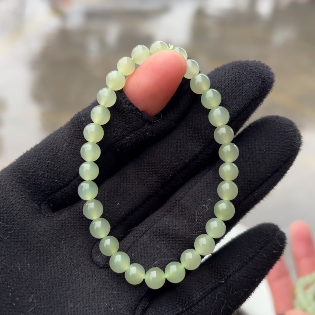 和田玉手链未镶嵌