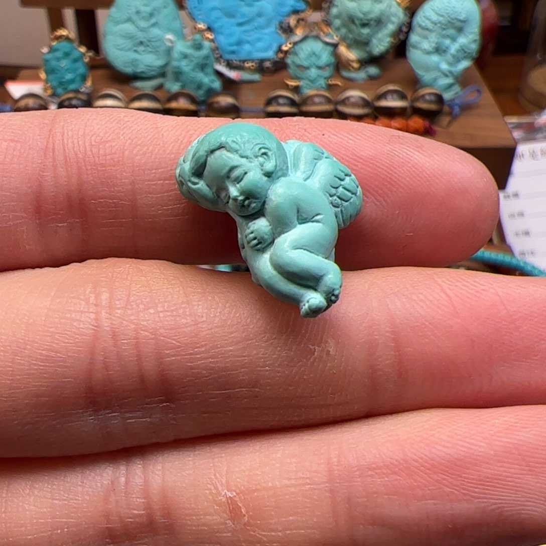 绿松石配饰未镶嵌