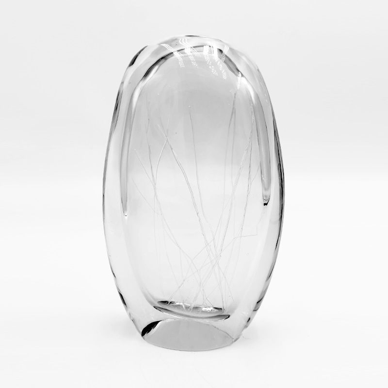 【A330】摩瑟家居【琉璃发丝摆件】HC花瓶摆件玻璃花盆