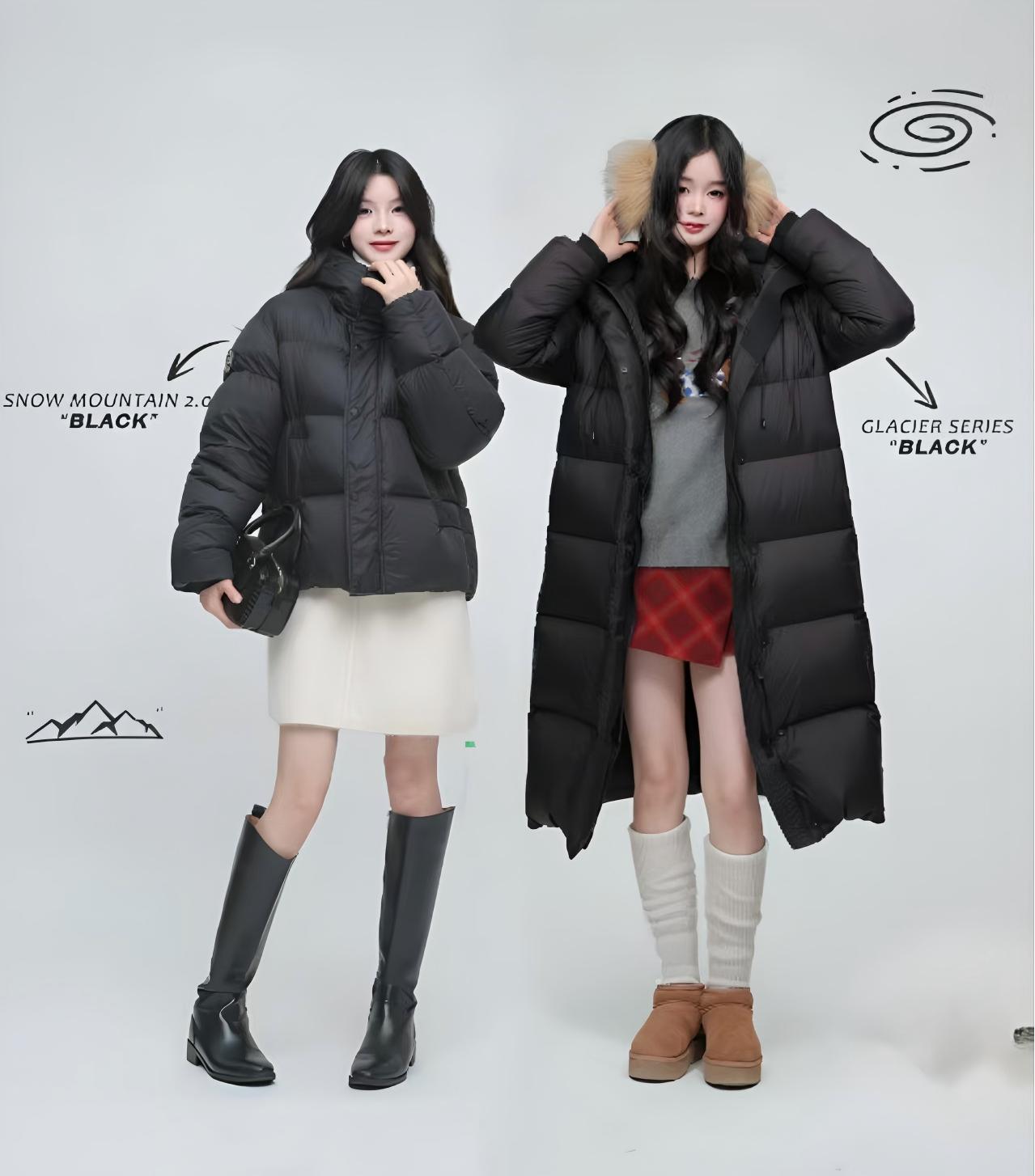 敏敏家时尚女装高端多款羽绒服