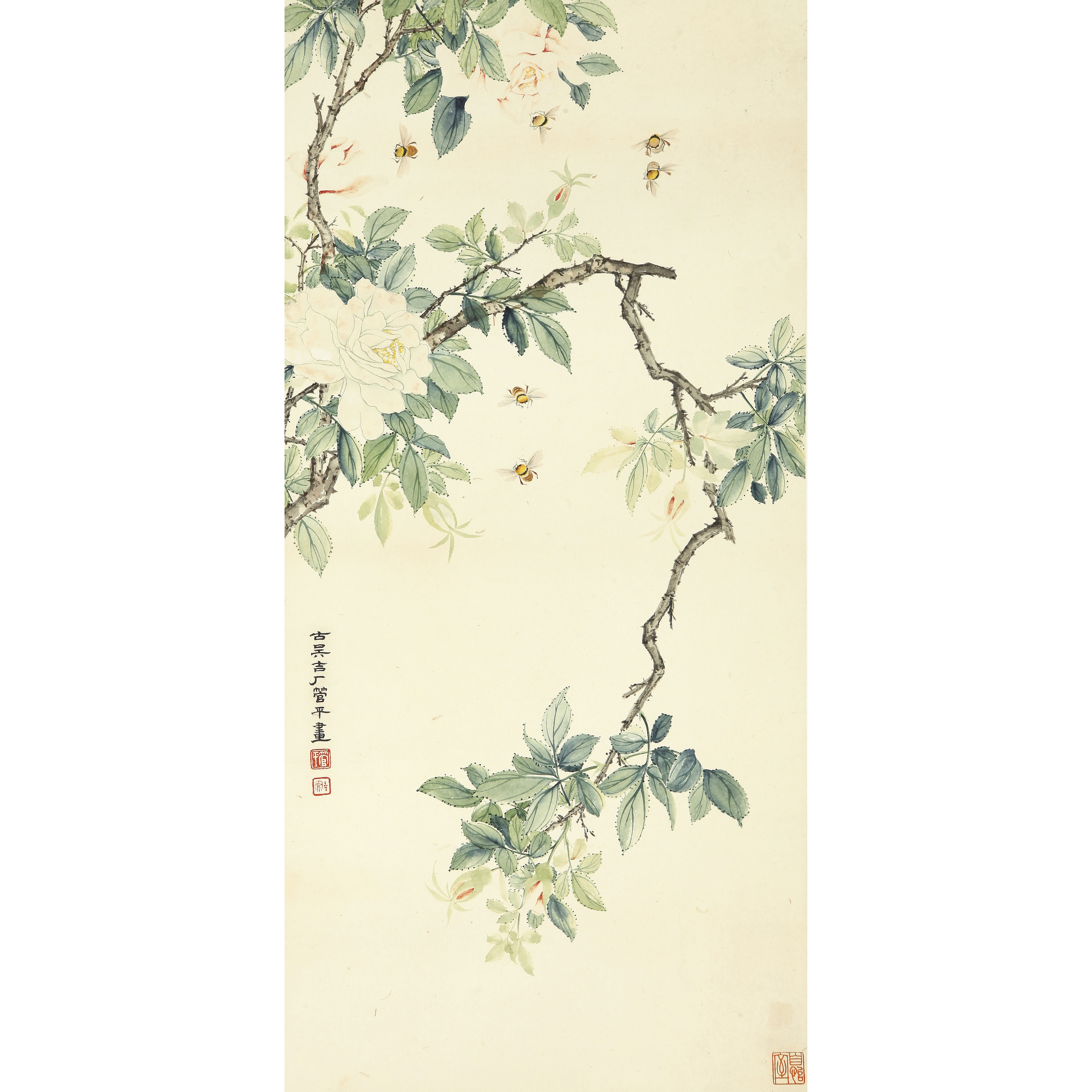 14138、管平湖 月季【宣德141拍卖】