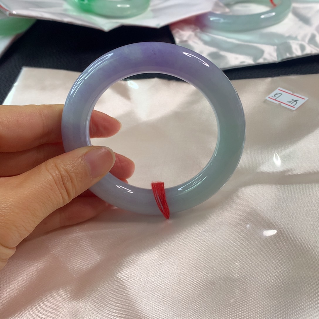 翡翠未镶嵌手镯翡翠手镯57