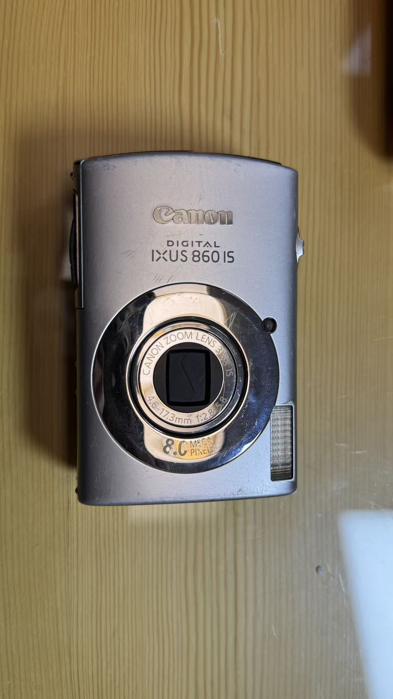 9新 Canon/佳能 ixus860 800w像素3倍变焦小长焦