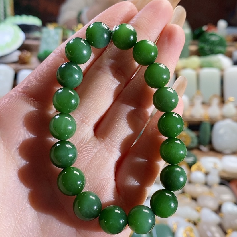 【闪购商品】和田玉手串10mm未镶嵌