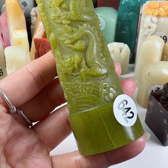 青田石印石海****6印石章料……