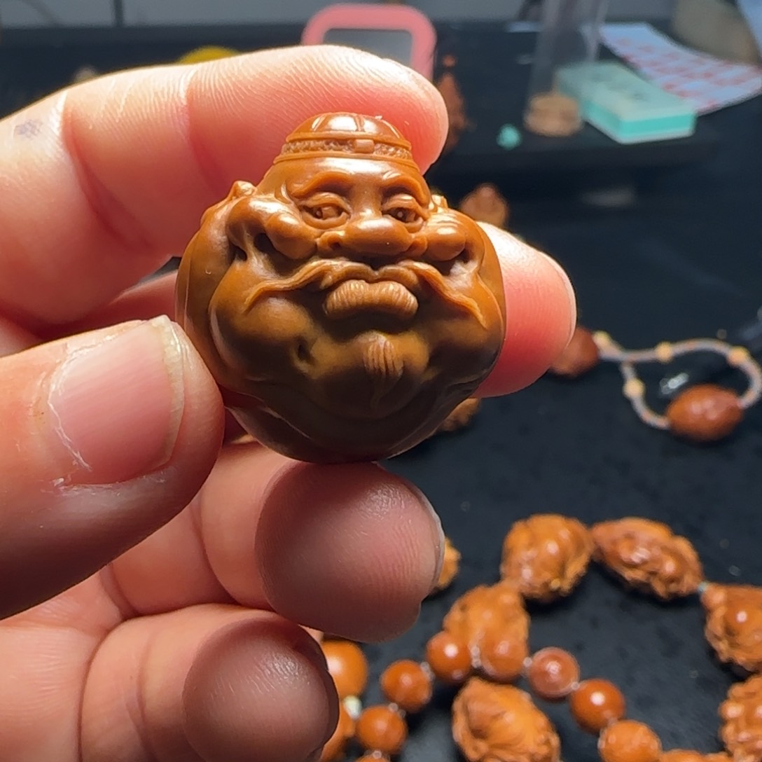 橄榄核手串/手链汤****1地主财神