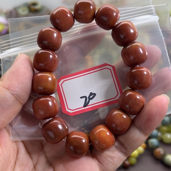蛇纹石玉未镶嵌手链