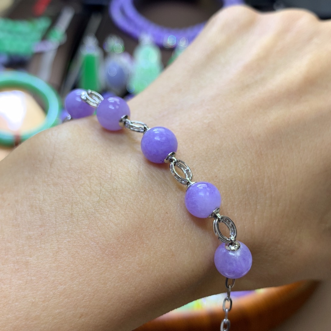 【闪购商品】翡翠颈饰18K金镶嵌翡翠