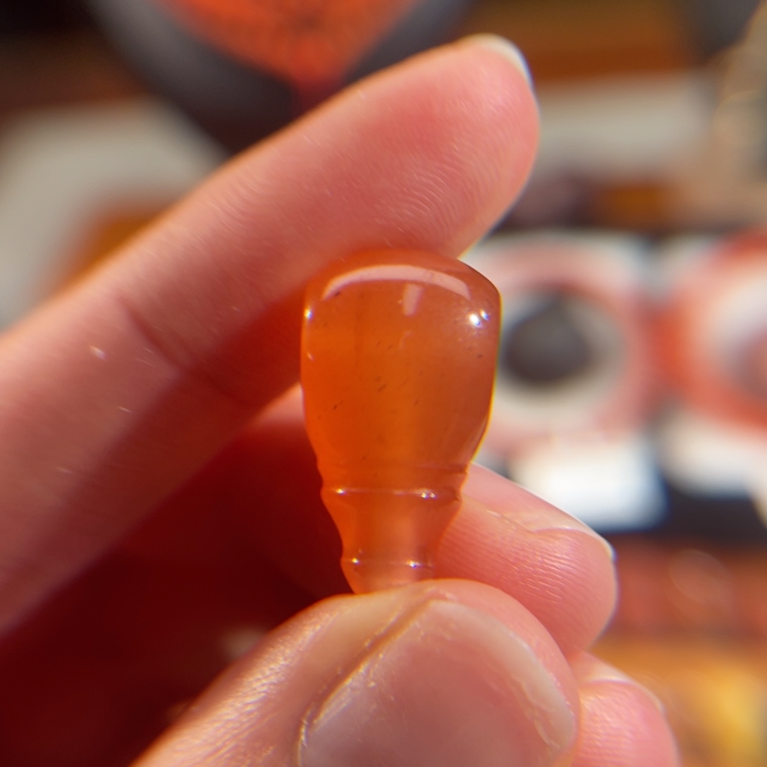 南红玛瑙未镶嵌三通11