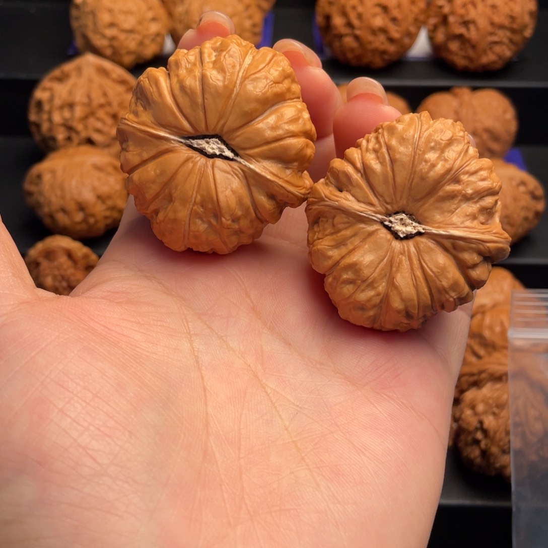 文玩核桃把件南瓜墩42