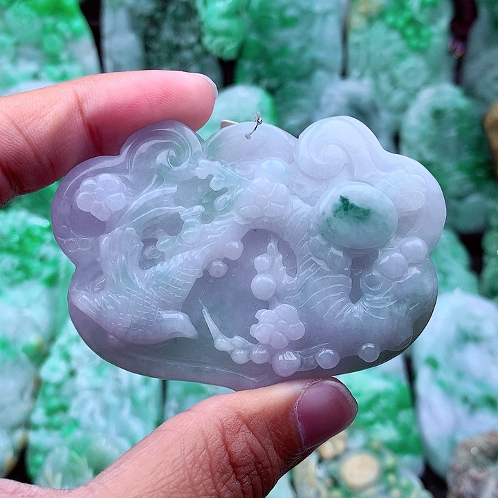 翡翠吊坠(不含链)未镶嵌