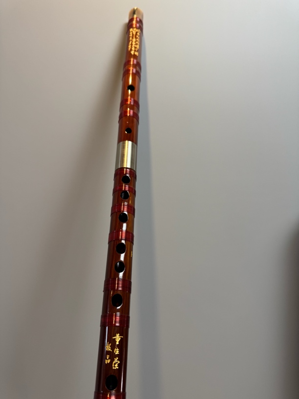 六年老竹料双插分节式 专业演奏考级