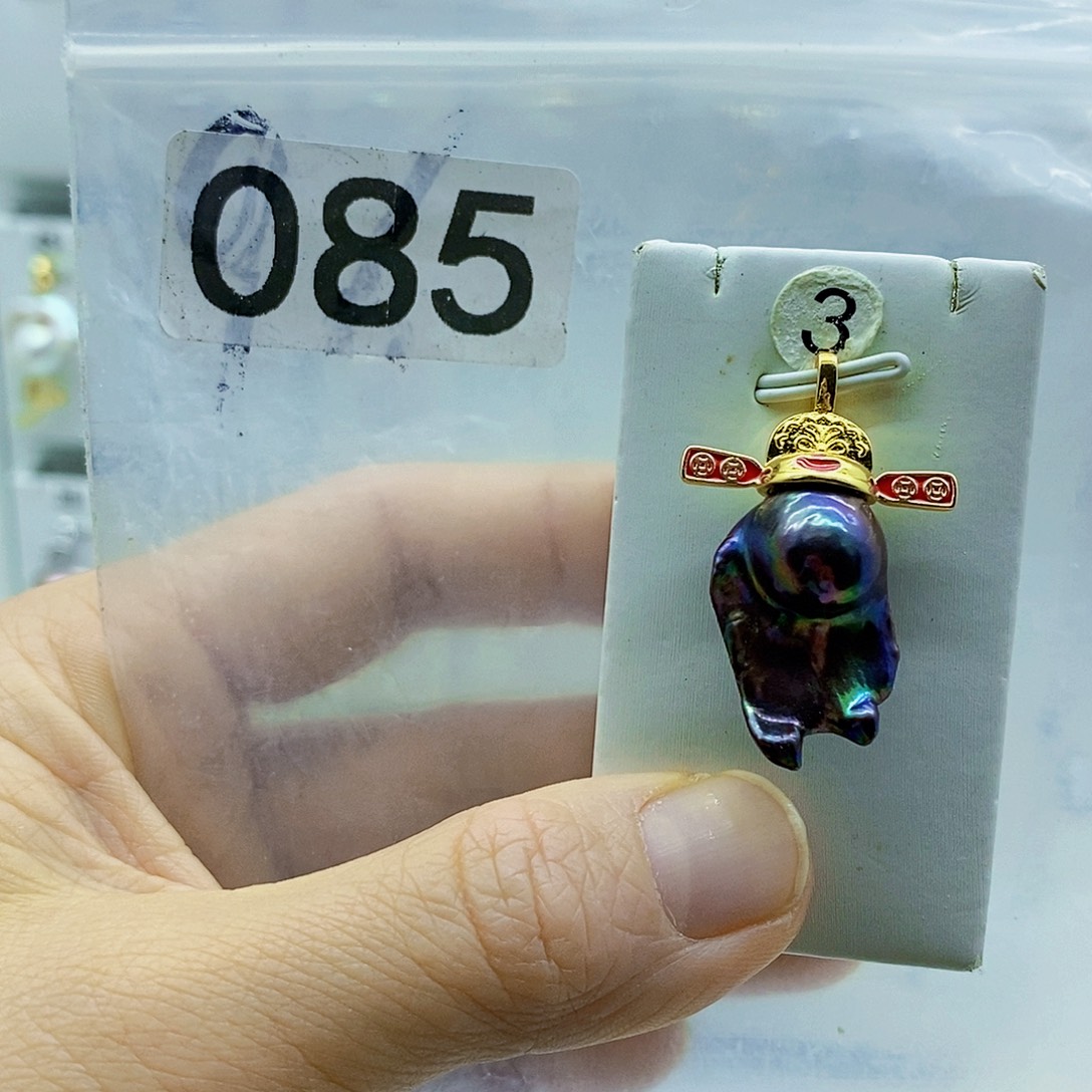 淡水珍珠合金吊坠(不含链)