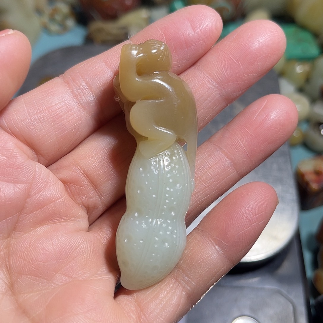 和田玉（糖玉）未镶嵌挂件