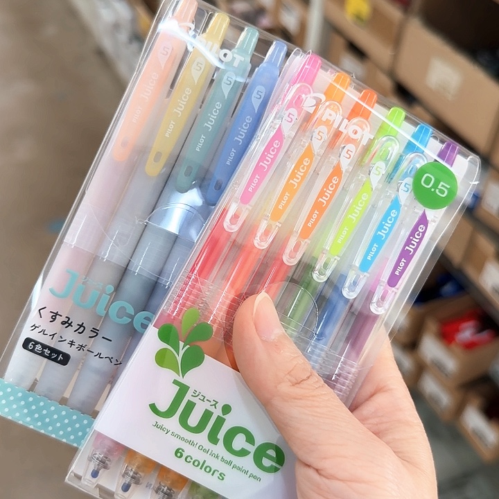 百乐彩色中性笔拼色12支0.5