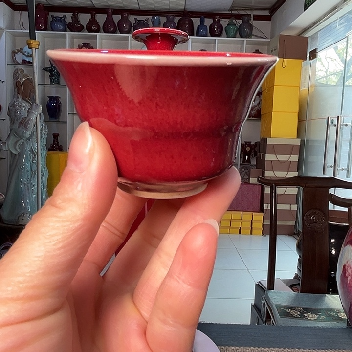 摆件钧瓷钧瓷茶具钧瓷茶具