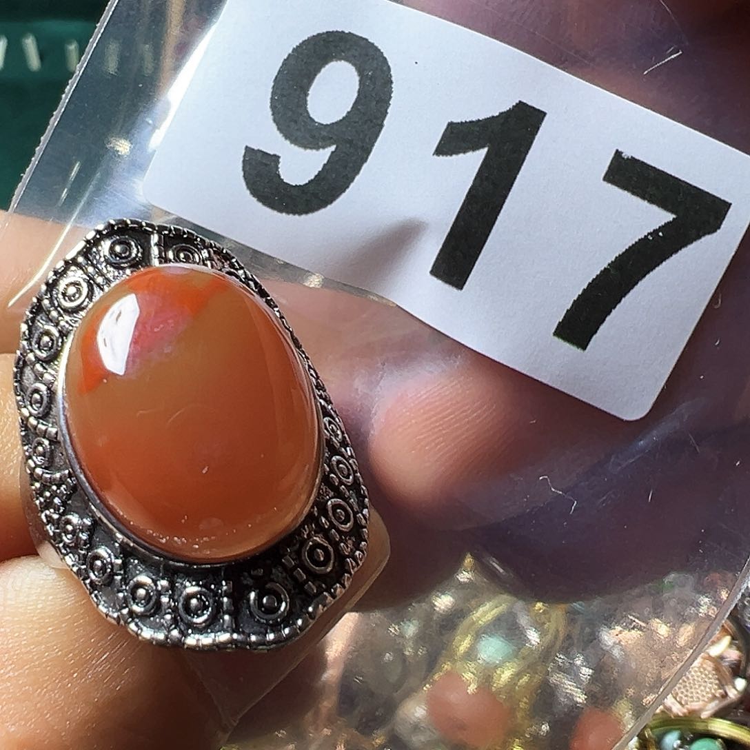 南红玛瑙戒指未镶嵌