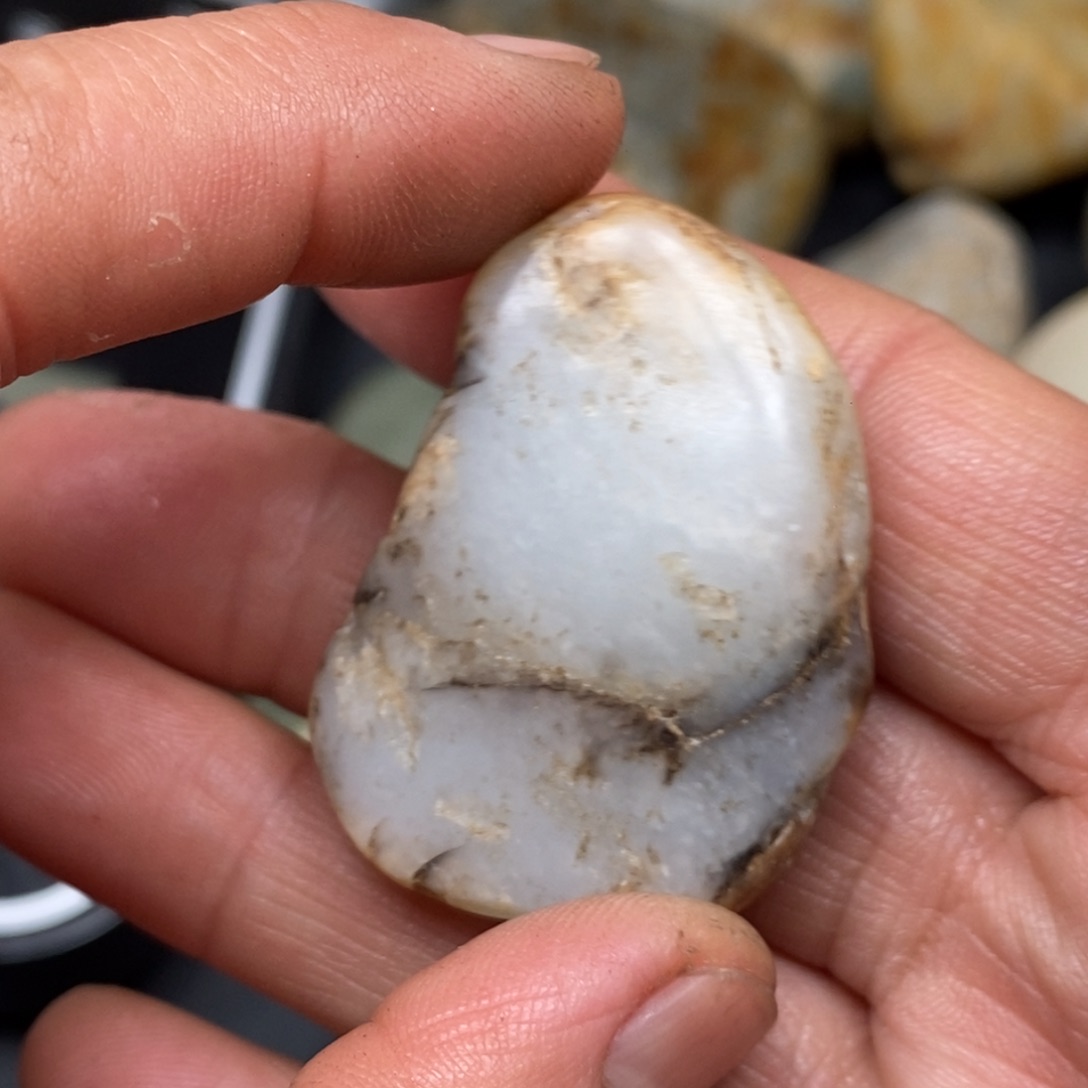 和田玉笔搁未镶嵌