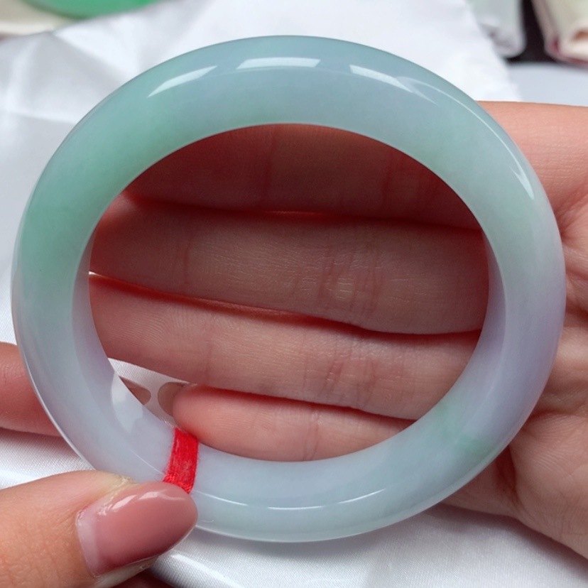 【闪购商品】翡翠手镯未镶嵌57圈