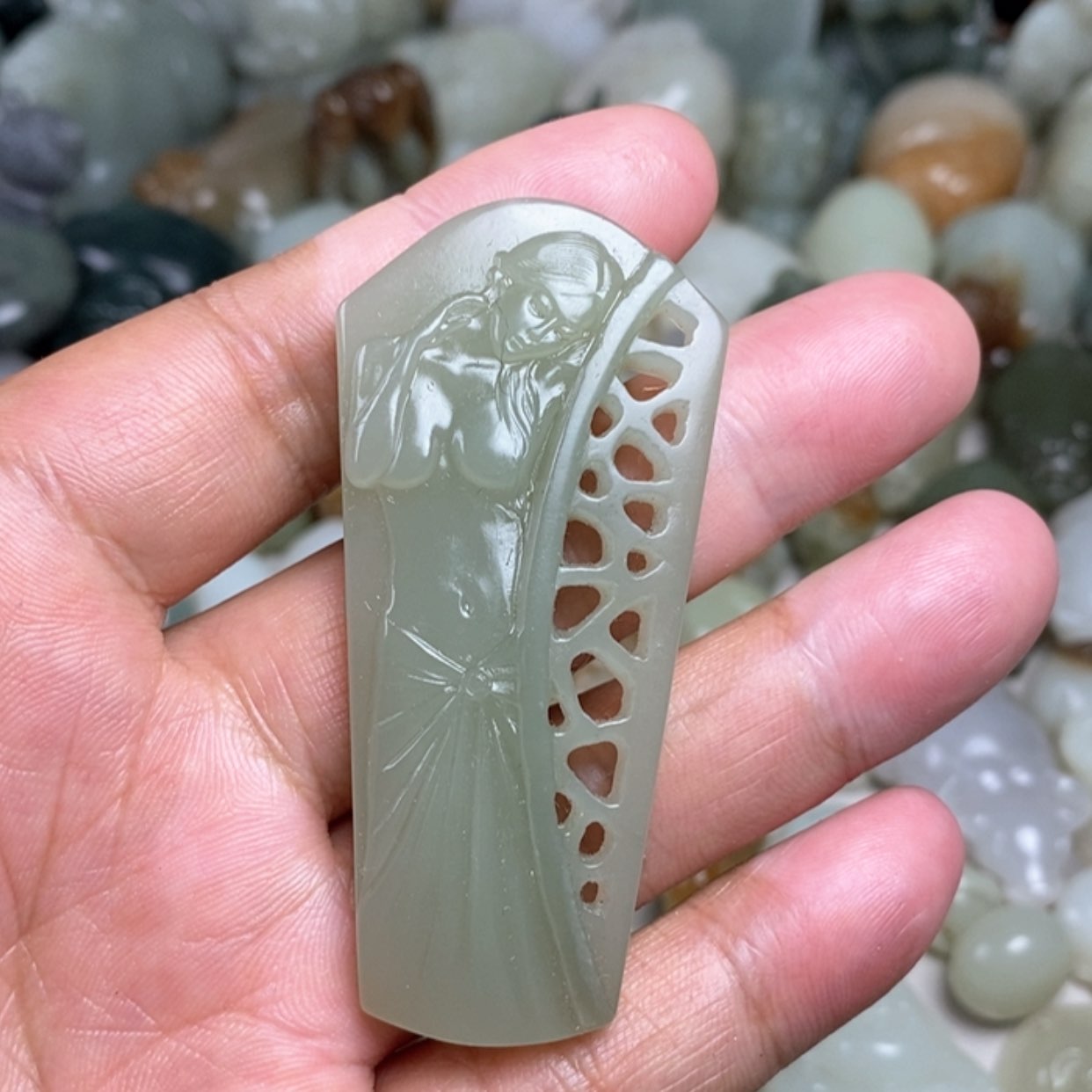 【闪购商品】和田玉未镶嵌挂件