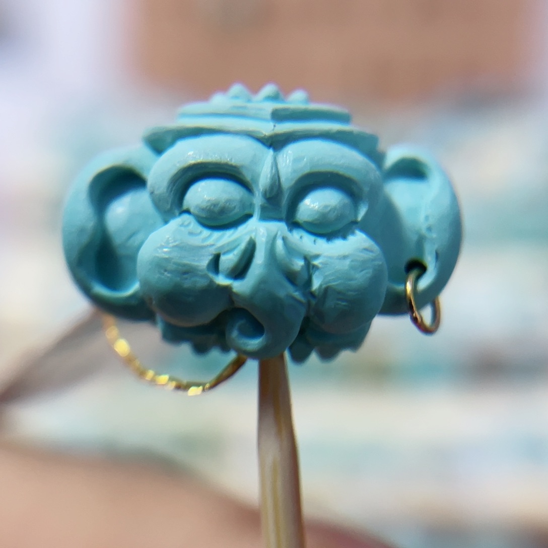 绿松石珠宝奇石未镶嵌