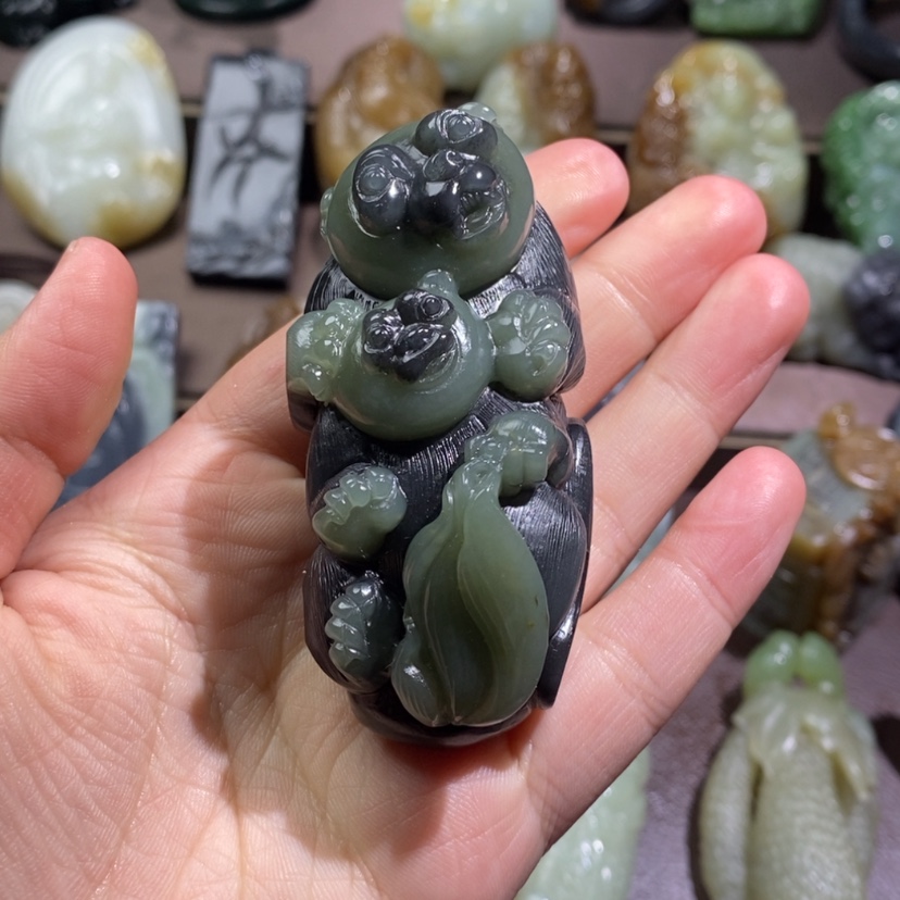 【闪购商品】和田玉把件未镶嵌源*璟