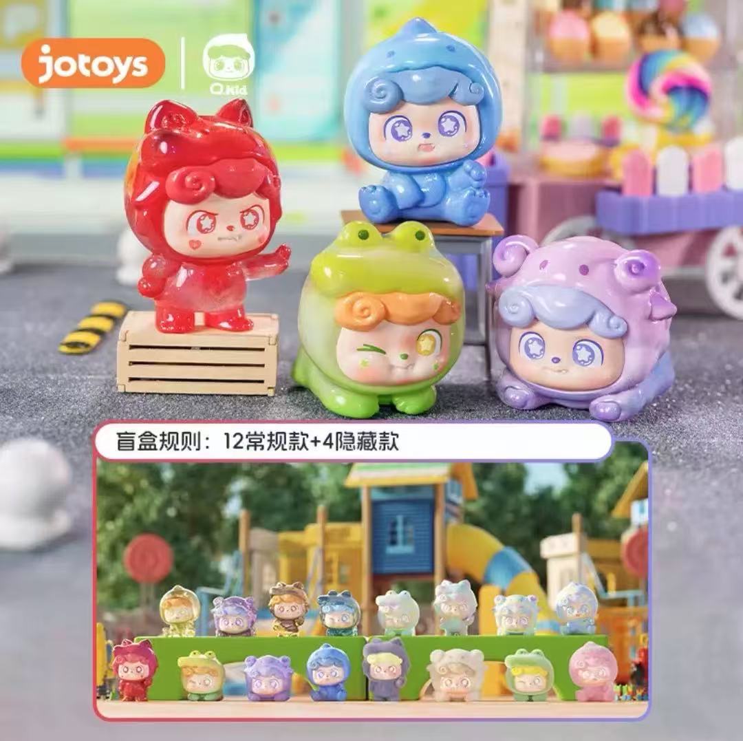 【拆盒拆袋】奇偶潮乐Q宝秘密特工队盲盒mini萌粒