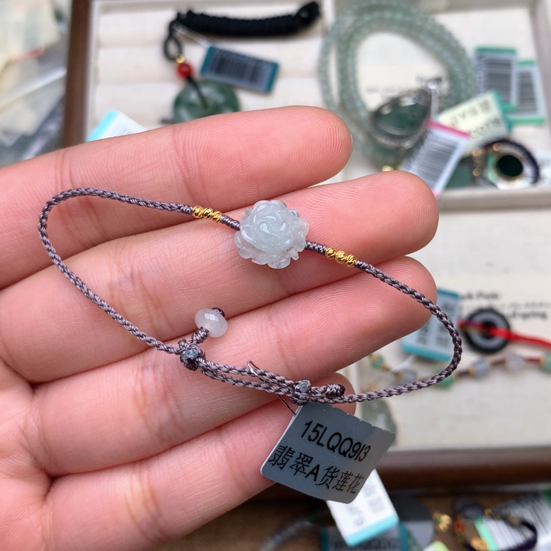 【闪购商品】18K金镶嵌挂件翡翠一