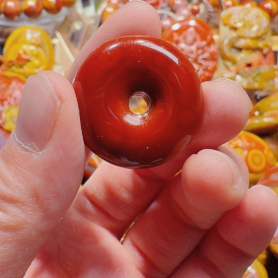 玛瑙/玉髓未镶嵌吊坠(不含链)