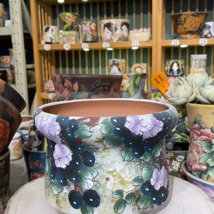 红陶景德镇艺术手绘作品