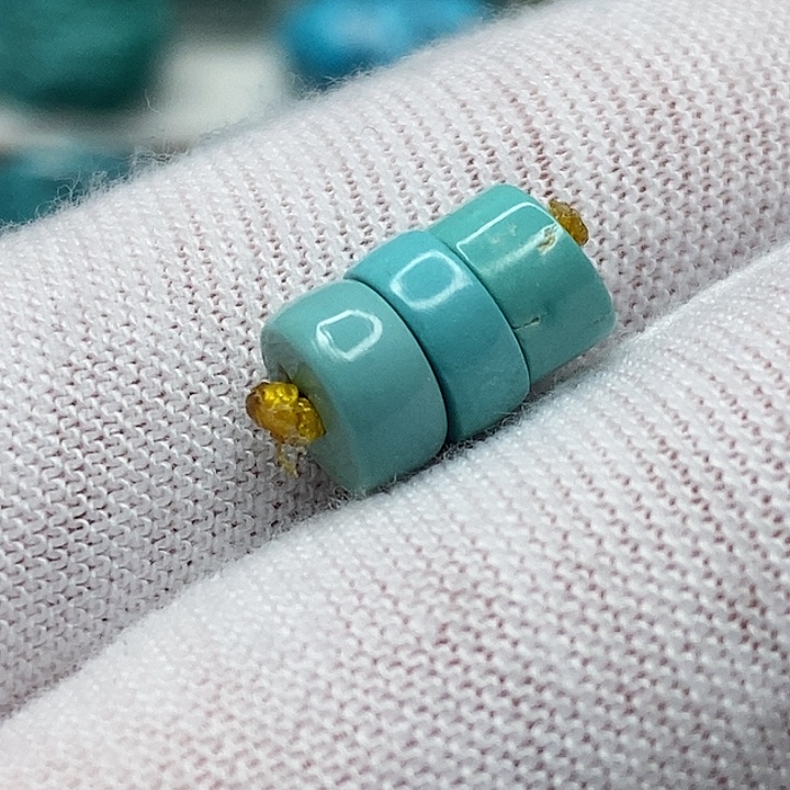 绿松石未镶嵌天然原矿 地大质检