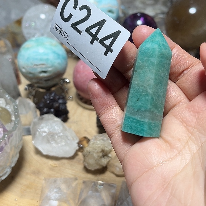 5***哥未镶嵌水晶珠宝半成品默认微瑕