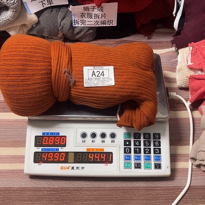 貉子绒衣服拆片A24