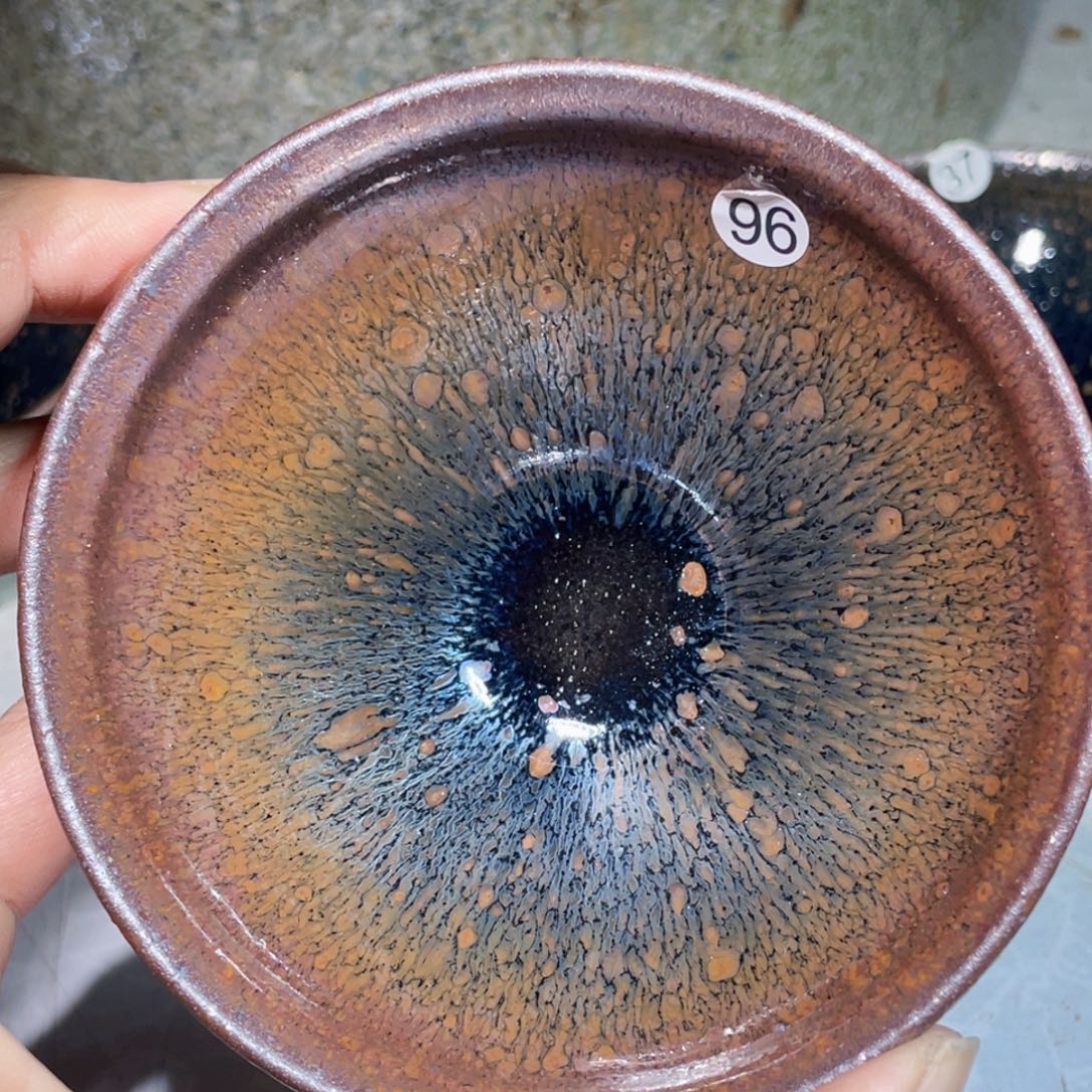 茶盏龙窑柴烧建盏96