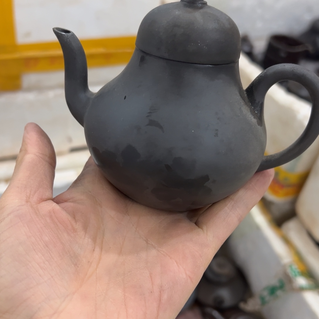 贵台龙窑柴烧茶壶71