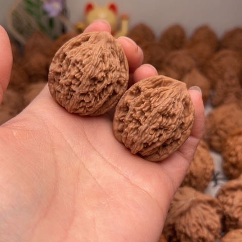 吊坠文玩核桃虎头手捻