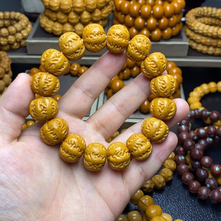 猴头核桃吊坠猴头