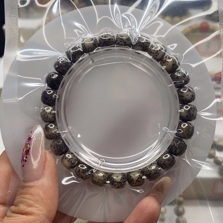 星月菩提手串9灰冰