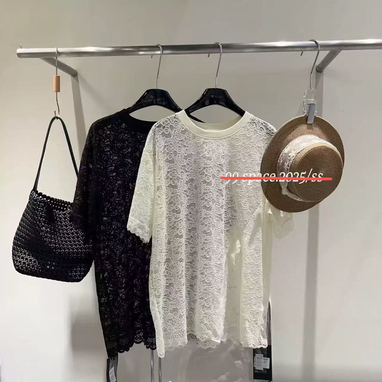 大脸慧推荐款 HH#6627#开叉短袖T恤  X