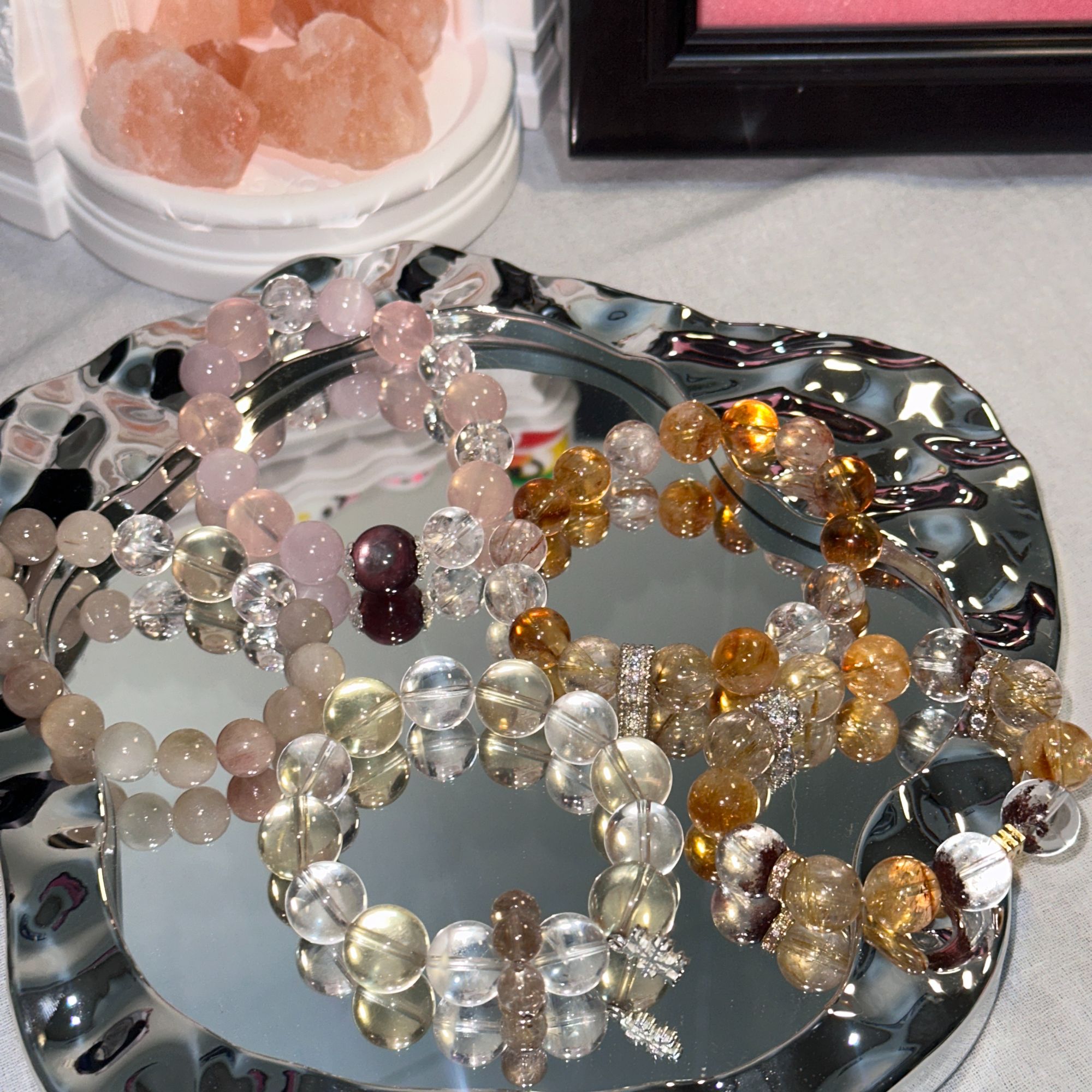 【Yowen】直播下单链接 天然水晶手链 多样性发货（默认微瑕）