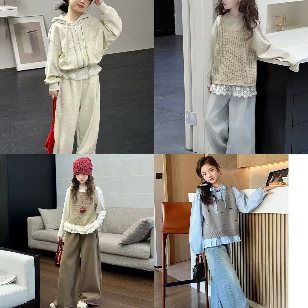 401秋季新品2025休闲套装女童韩版套装