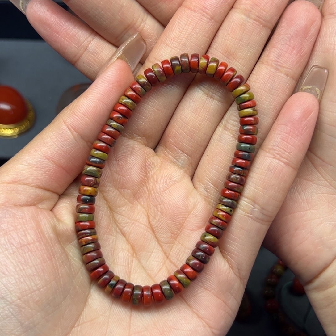 安***鱼南红玛瑙未镶嵌配饰