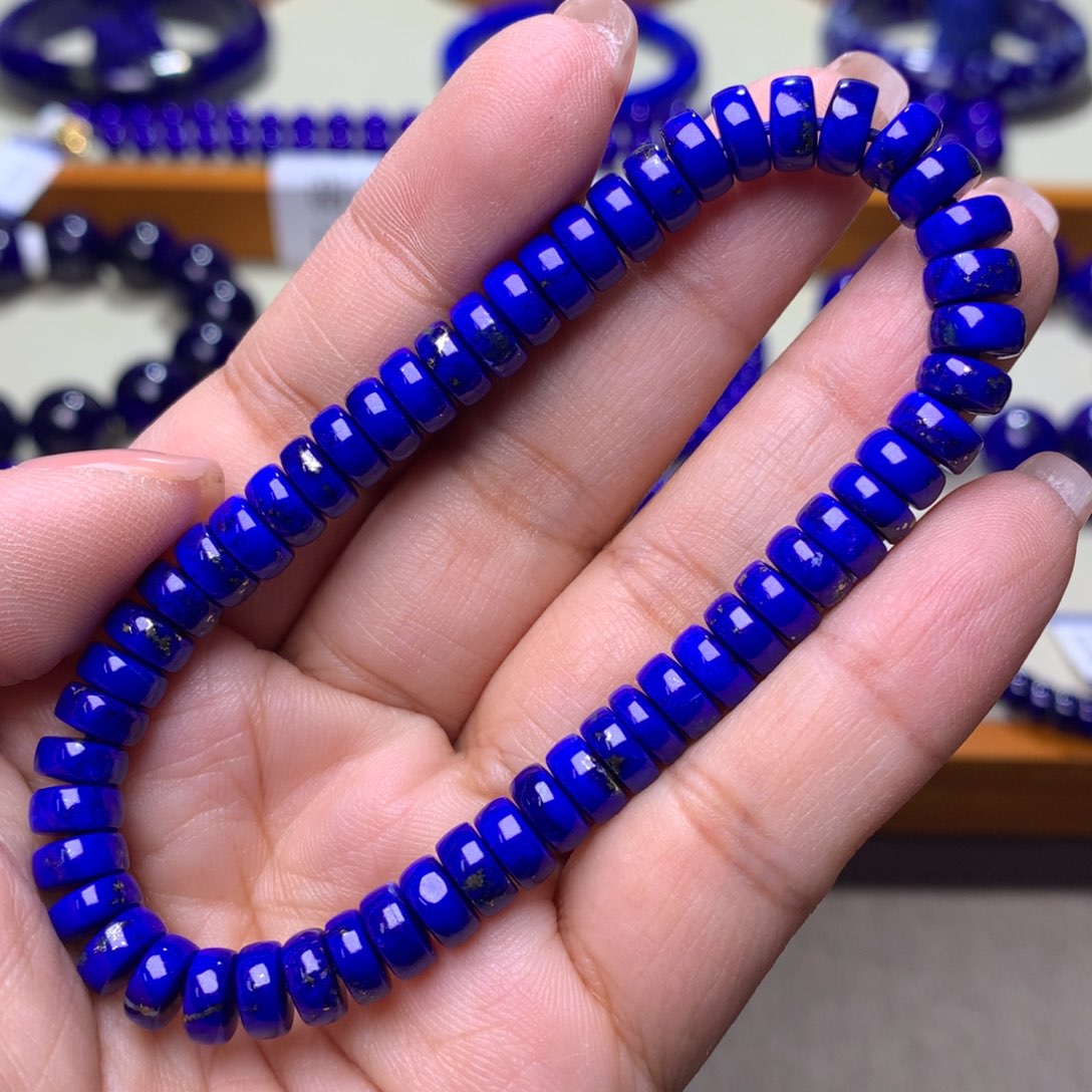 青金石手串未镶嵌7m