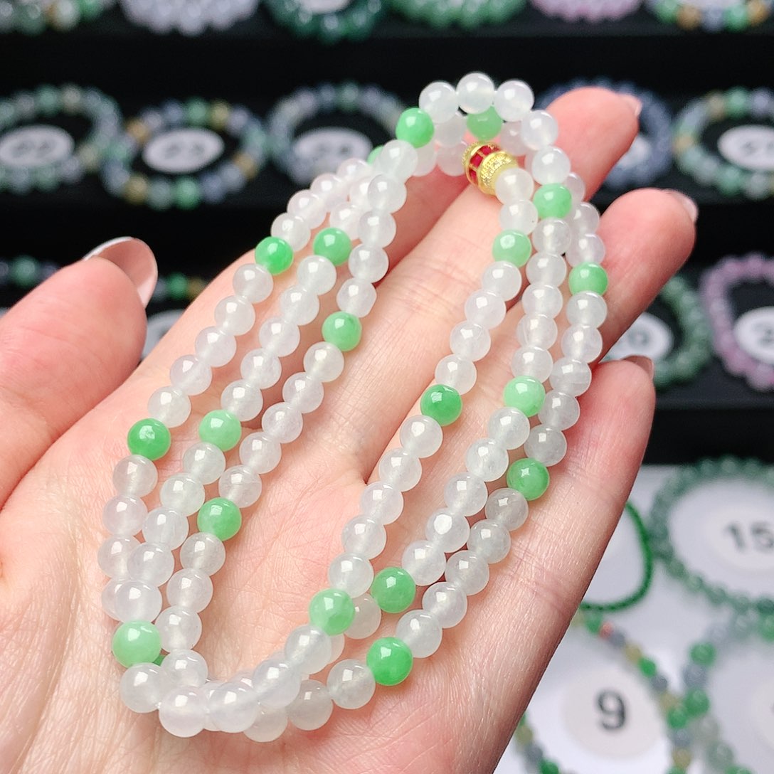 翡翠手链未镶嵌翡翠