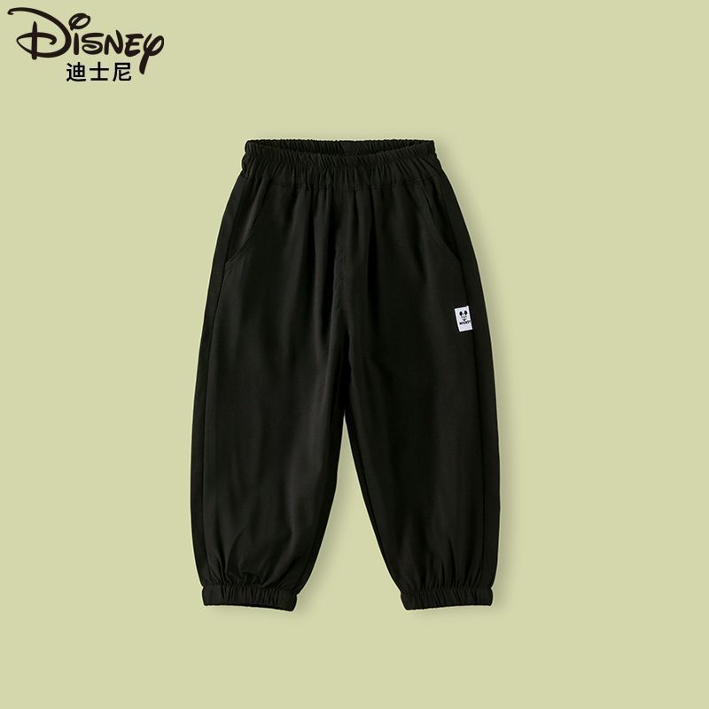 Disney迪士尼儿童夏装新款运动裤裤子男女宝宝长裤潮XQW009