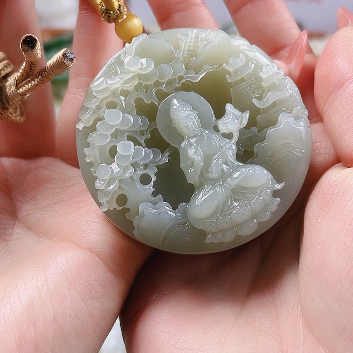 未镶嵌和田玉挂件