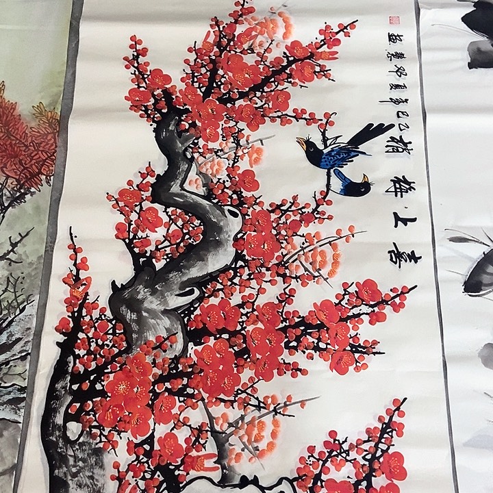 小周画廊的直播间