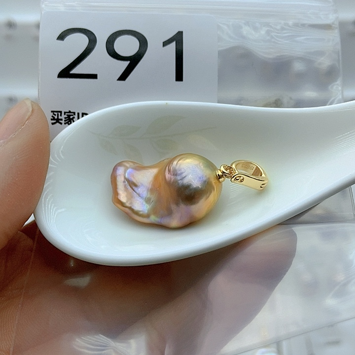 淡水珍珠颈饰银S925镶嵌