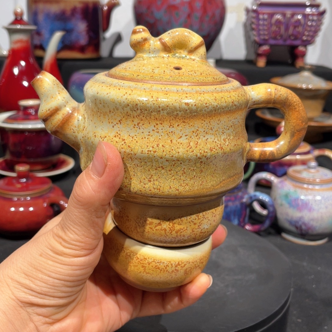 中国神后钧瓷茶器